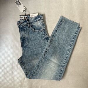slim straight jeans